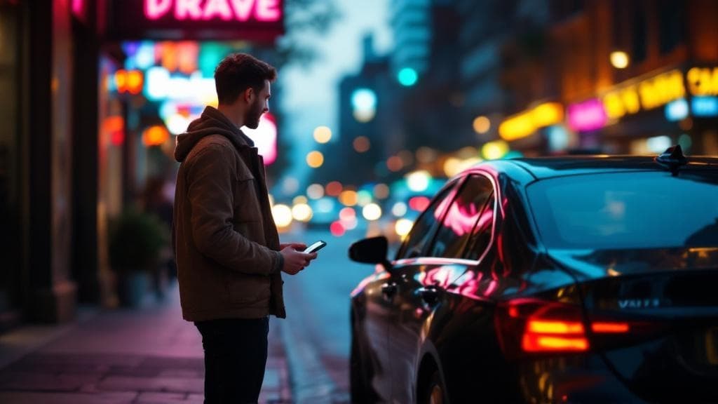 EtaHaven Rides dispatch dashboard showing real-time ride tracking